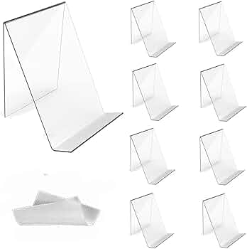 Amazon.co.jp: アクリルスタンド 展示台 【8個セット